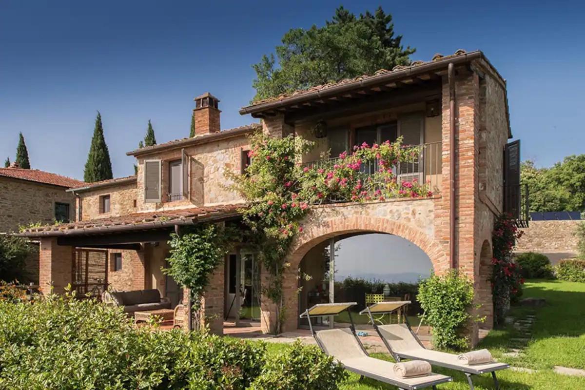 Villa Mandorlo - Pomaio Wines & Hospitality Arezzo Exteriör bild