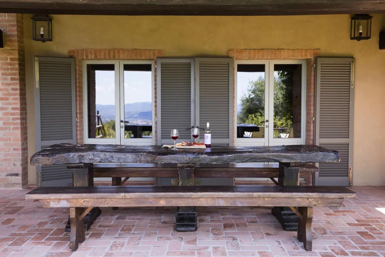 Villa Mandorlo - Pomaio Wines & Hospitality Arezzo Exteriör bild