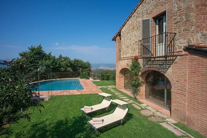Villa Mandorlo - Pomaio Wines & Hospitality Arezzo Exteriör bild